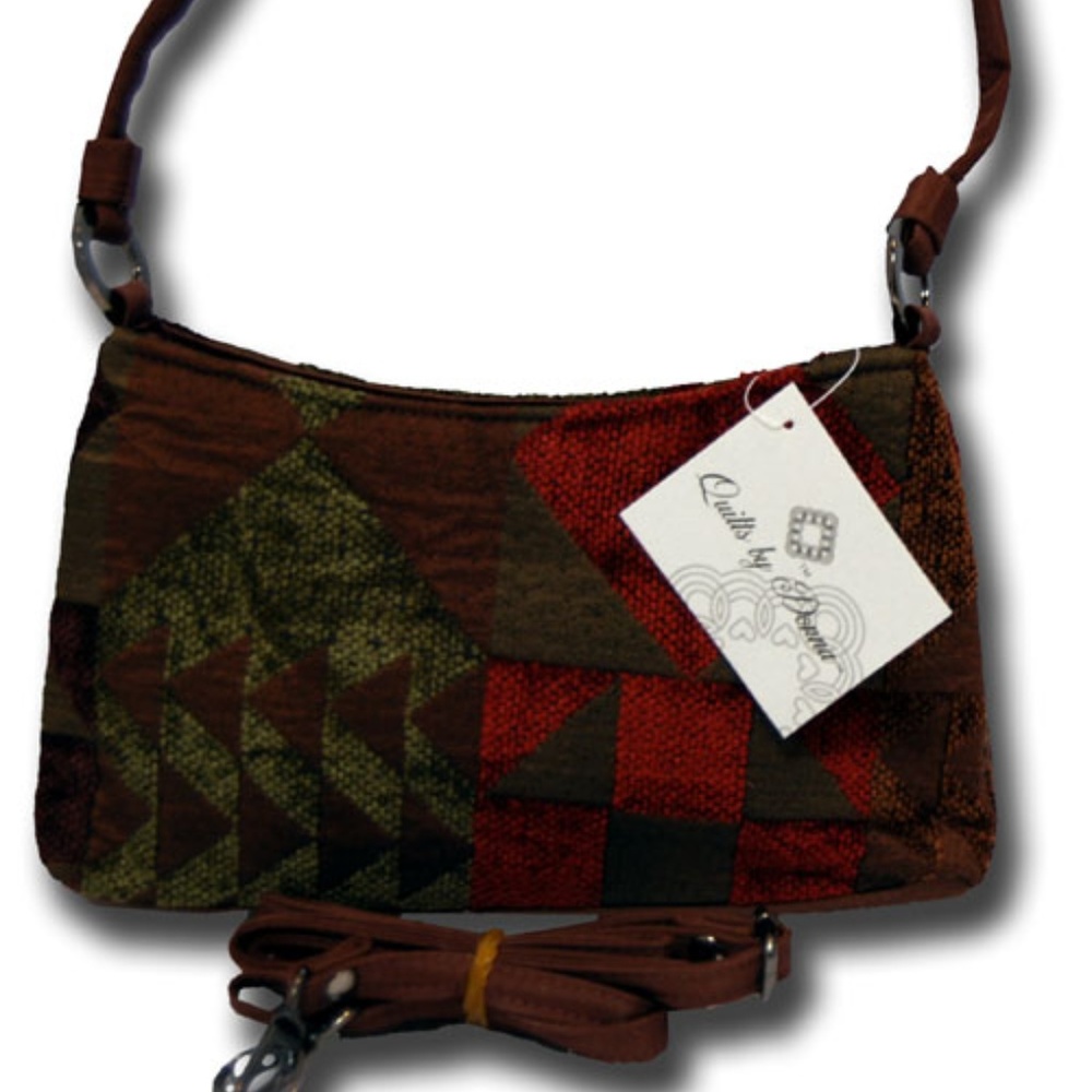4/$18 Donna Sharp Quilted Bag Geometry Kylie Purse